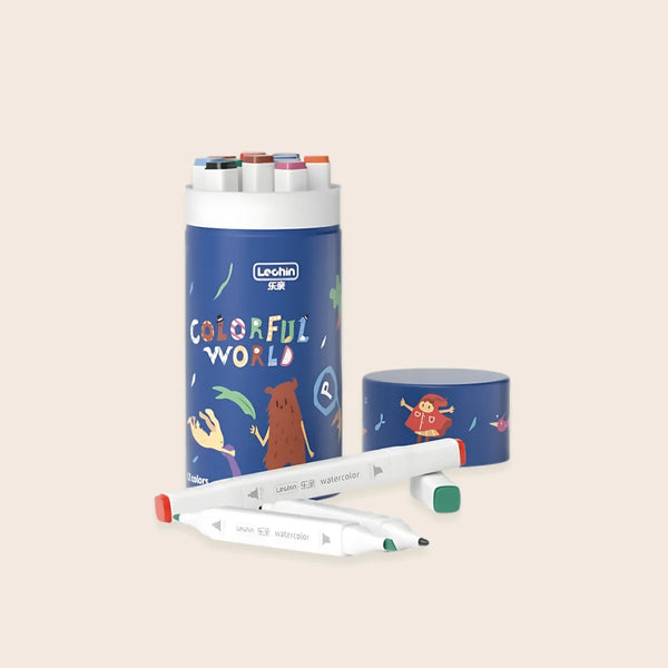 Whiteboard Washable Art Markers For Kids & Children | Non-Toxic And Easy To Clean