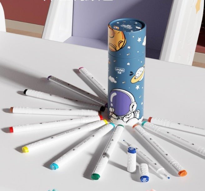 Whiteboard Washable Art Markers For Kids & Children | Non-Toxic And Easy To Clean - Miniture