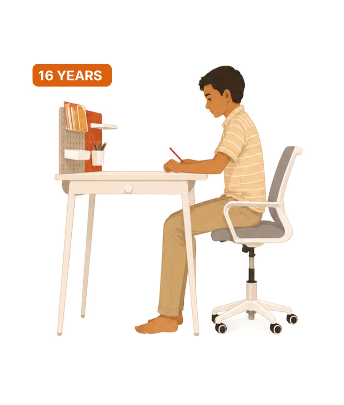 NexDesk at 75 cm